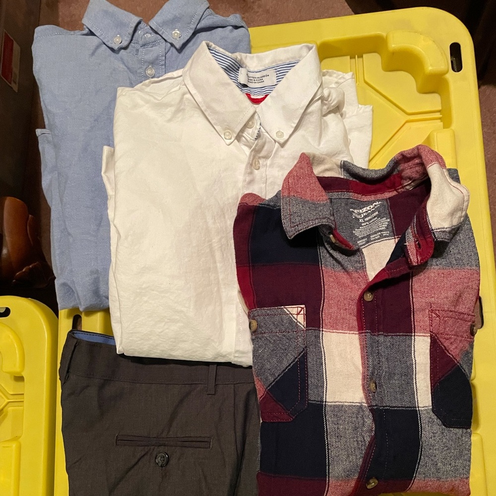Dress Shirts & Slacks Bundle!